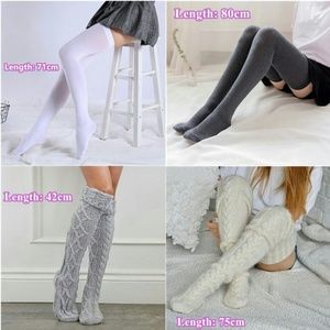 Lengthen and Thicken Stockings Plus Long Socks Cot
